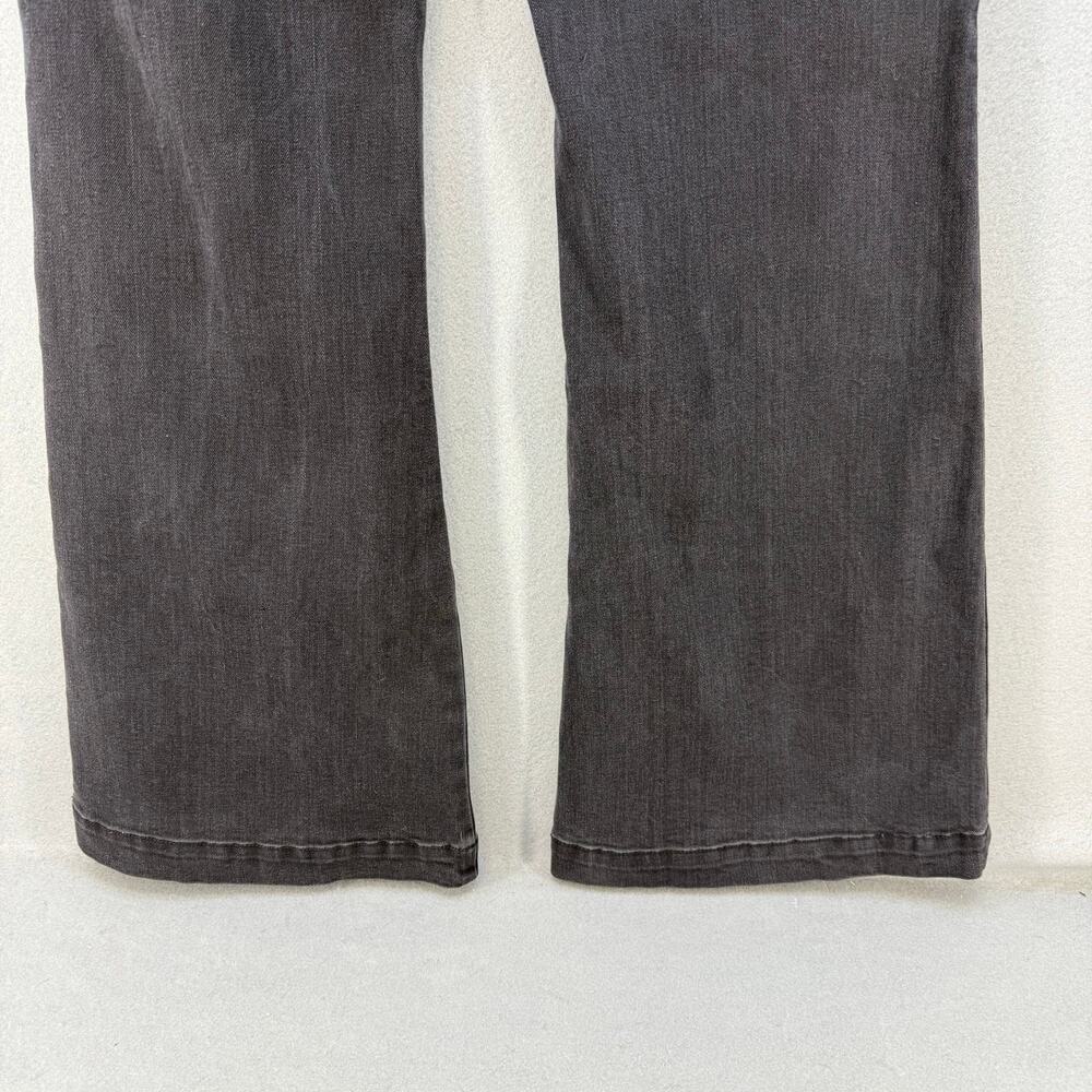 Ed Hardy Jeans Women's 32 (14) Black Embroidered Tiger Slim Flare Y2K Streetwear - Picture 8 of 16